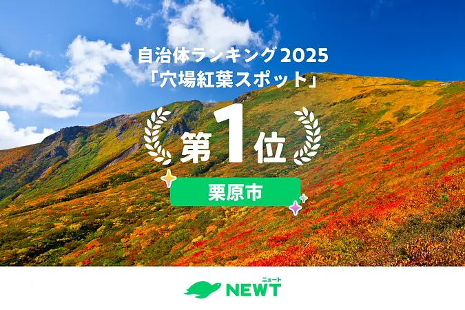 栗駒山の「神の絨毯」が第1位になりました!