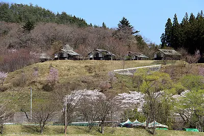 花山湖畔の美しい自然環境を生かしたプレイゾーン