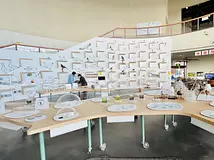 伊豆沼の自然環境に関する展示物等を見学できる